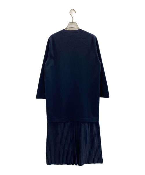icB（アイシービー）icB (アイシービー) 長袖ワンピース ネイビー サイズ:S 未使用品の古着・服飾アイテム