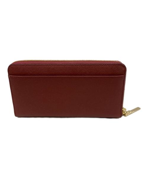 Kate Spade（ケイトスペード）Kate Spade (ケイトスペード) ラージ コンチネンタル ウォレット レッドの古着・服飾アイテム
