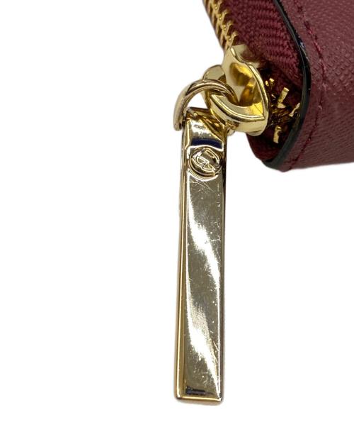 Kate Spade（ケイトスペード）Kate Spade (ケイトスペード) ラージ コンチネンタル ウォレット レッドの古着・服飾アイテム