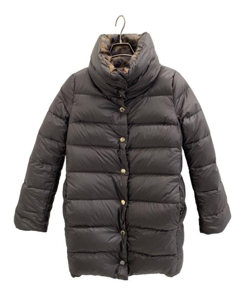 MONCLER（モンクレール）MONCLER (モンクレール) CHARMES(シャルム)ダウンコート ブラウンの古着・服飾アイテム