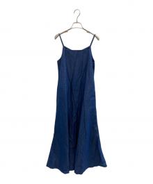 SACRA（サクラ）の古着「ダンガリー キャミソールワンピース」｜インディゴ