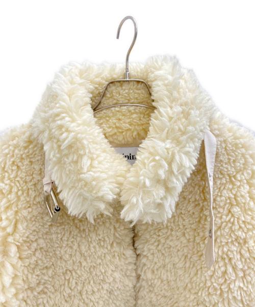 epine（エピヌ）epine (エピヌ) sheep mouton coat ベージュ サイズ:Freeの古着・服飾アイテム