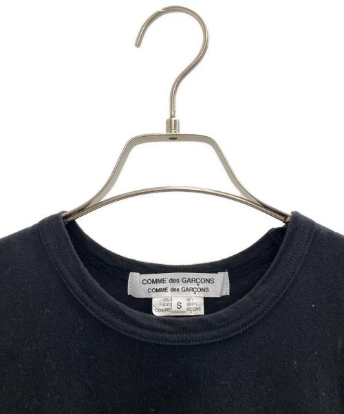 COMME des GARCONS COMME des GARCONS（コムデギャルソン コムデギャルソン）COMME des GARCONS COMME des GARCONS (コムデギャルソン コムデギャルソン) フリルデザインタンクトップ ブラック サイズ:Sの古着・服飾アイテム