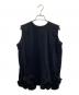 COMME des GARCONS COMME des GARCONS (コムデギャルソン コムデギャルソン) フリルデザインタンクトップ ブラック サイズ:S：6000円