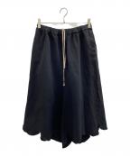 COMME des GARCONS COMME des GARCONSコムデギャルソン コムデギャルソン）の古着「ウールツイル バルーンパンツ」｜ブラック
