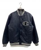 Championチャンピオン）の古着「スタジャン」｜ブラック