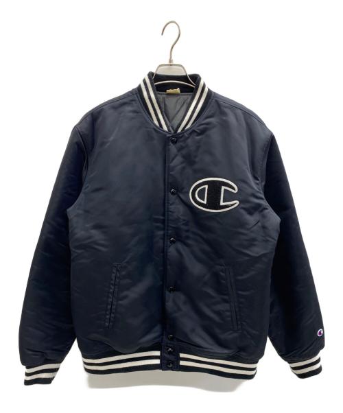 Champion（チャンピオン）Champion (チャンピオン) スタジャン ブラック サイズ:XLの古着・服飾アイテム