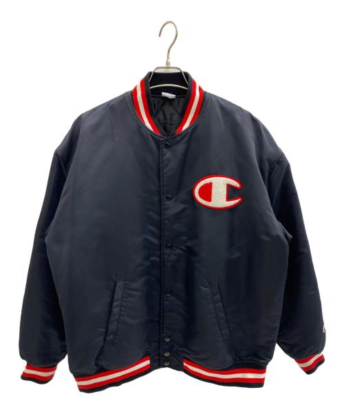 Champion（チャンピオン）Champion (チャンピオン) スタジャン ブラック サイズ:XLの古着・服飾アイテム