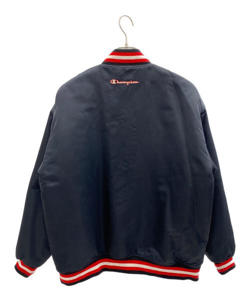 Champion（チャンピオン）Champion (チャンピオン) スタジャン ブラック サイズ:XLの古着・服飾アイテム