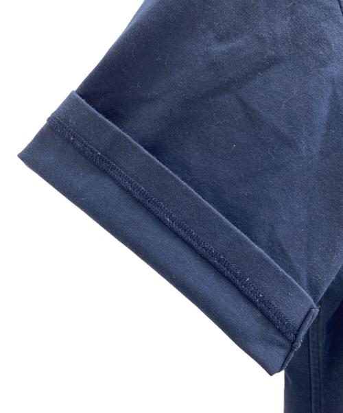 UNITED ARROWS（ユナイテッドアローズ）UNITED ARROWS (ユナイテッドアローズ) ポンチ ポロシャツ UA COZY ―抗菌防臭・接触冷感― ネイビー サイズ:Lの古着・服飾アイテム