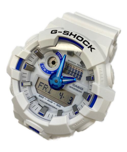 CASIO（カシオ）CASIO (カシオ) デジアナウォッチ ホワイト×ブルーの古着・服飾アイテム