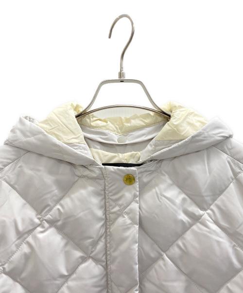 TAION（タイオン）TAION (タイオン) UNFILO (アンフィーロ) 2wayキルティングダウンコート ホワイト サイズ:不明の古着・服飾アイテム