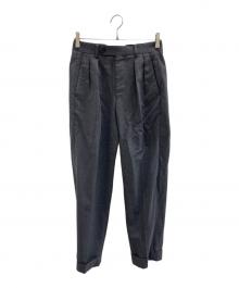 BRITISH MADE（ブリティッシュメイド）の古着「2タックスラックス」｜グレー