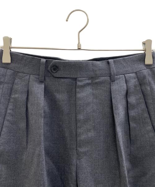 BRITISH MADE（ブリティッシュメイド）BRITISH MADE (ブリティッシュメイド) 2タックスラックス グレー サイズ:XSの古着・服飾アイテム