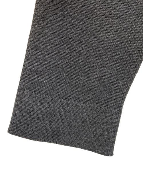 SHIPS any（シップスエニィ）SHIPS any (シップスエニィ) ミラノリブ クルーネック カーディガン グレー サイズ:Sの古着・服飾アイテム