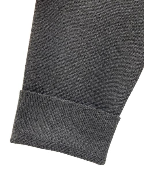 SHIPS any（シップスエニィ）SHIPS any (シップスエニィ) ミラノリブ クルーネック カーディガン グレー サイズ:Sの古着・服飾アイテム