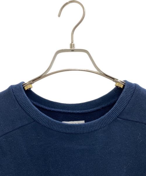 BRITISH MADE（ブリティッシュメイド）BRITISH MADE (ブリティッシュメイド) クルーネックラグランスウェット ネイビー サイズ:Sの古着・服飾アイテム