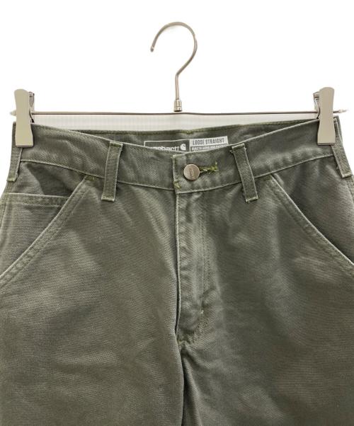 CarHartt（カーハート）CarHartt (カーハート) Washed Duck Utility Work Pant グレー サイズ:28×30の古着・服飾アイテム