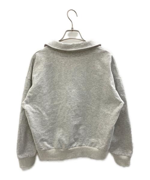HER LIP TO（ハーリップトゥ）HER LIP TO (ハーリップトゥ) Embroidery Polo Sweatshirt グレー サイズ:Freeの古着・服飾アイテム
