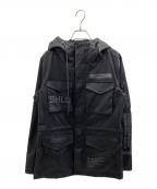 SHELLAC×SEMANTIC DESIGNシェラック×セマンティックデザイン）の古着「フィールドジャケット」｜ブラック