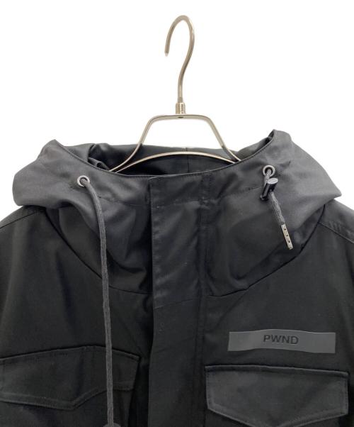 SHELLAC（シェラック）SHELLAC (シェラック) SEMANTIC DESIGN (セマンティックデザイン) フィールドジャケット ブラック サイズ:Mの古着・服飾アイテム