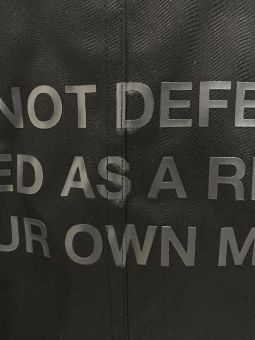 SHELLAC（シェラック）SHELLAC (シェラック) SEMANTIC DESIGN (セマンティックデザイン) フィールドジャケット ブラック サイズ:Mの古着・服飾アイテム