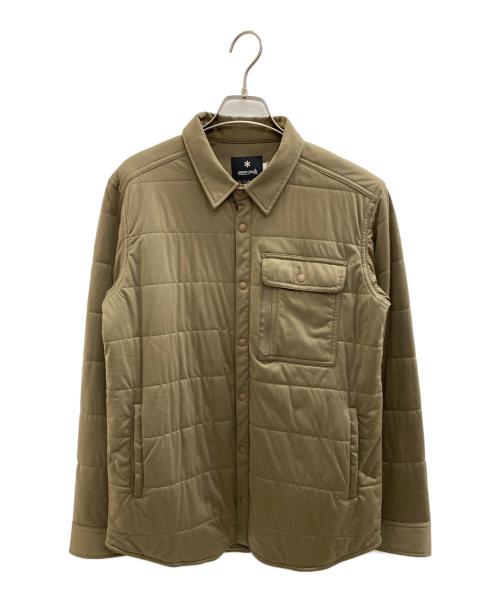 Snow peak（スノーピーク）Snow peak (スノーピーク) Flexible Insulated Shirt ブラウン サイズ:Sの古着・服飾アイテム