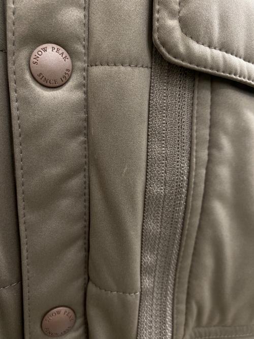 Snow peak（スノーピーク）Snow peak (スノーピーク) Flexible Insulated Shirt ブラウン サイズ:Sの古着・服飾アイテム