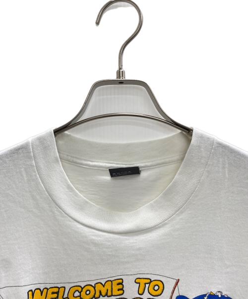 SCREEN STARS BEST（スクリーンズスターズベスト）SCREEN STARS BEST (スクリーンズスターズベスト) HEARTLAND (ハートランド) 90s WELCOME TO ANN ARBOR Tee ホワイト サイズ:Lの古着・服飾アイテム