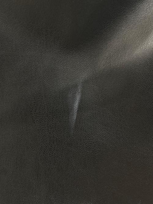 adidas（アディダス）adidas (アディダス) JEREMY SCOTT (ジェレミー スコット) シンセティックレザー サイドラインパンツ ブラック サイズ:2XLの古着・服飾アイテム