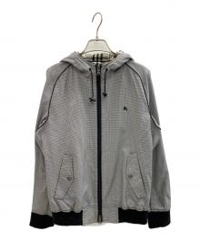 BURBERRY BLACK LABEL（バーバリーブラックレーベル）の古着「フーデッドジャケット」｜グレー