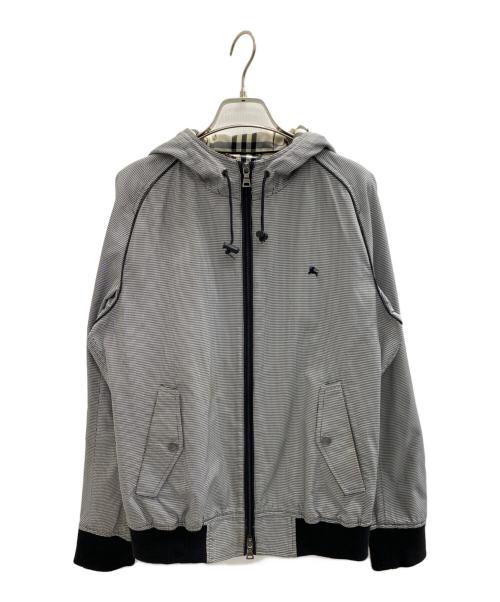 BURBERRY BLACK LABEL（バーバリーブラックレーベル）BURBERRY BLACK LABEL (バーバリーブラックレーベル) フーデッドジャケット グレー サイズ:Lの古着・服飾アイテム