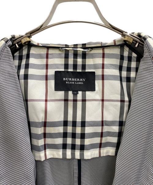 BURBERRY BLACK LABEL（バーバリーブラックレーベル）BURBERRY BLACK LABEL (バーバリーブラックレーベル) フーデッドジャケット グレー サイズ:Lの古着・服飾アイテム
