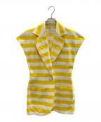 MISS Diorミス ディオール）の古着「ジャケット」｜ホワイト×イエロー