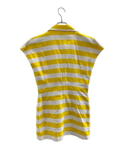 MISS Dior（ミス ディオール）MISS Dior (ミス ディオール) ジャケット ホワイト×イエロー サイズ:Mの古着・服飾アイテム