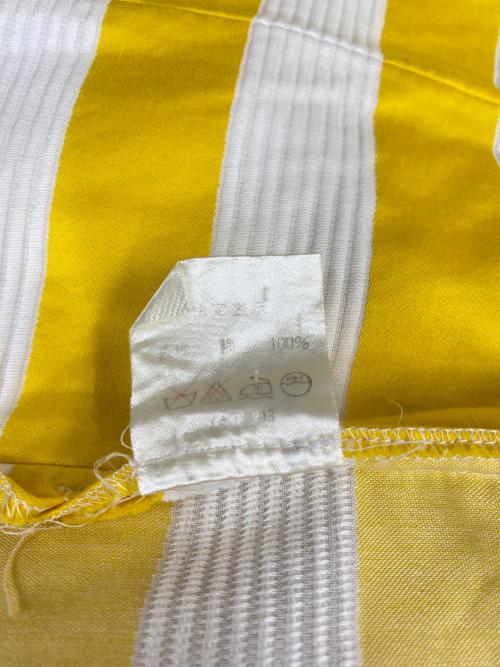 MISS Dior（ミス ディオール）MISS Dior (ミス ディオール) ジャケット ホワイト×イエロー サイズ:Mの古着・服飾アイテム