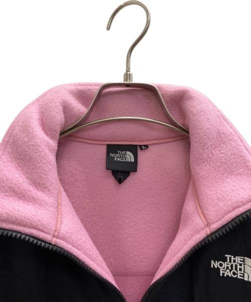 THE NORTH FACE（ザ ノース フェイス）THE NORTH FACE (ザ ノース フェイス) プルオーバーデナリジャケット ブラック×ピンク サイズ:Lの古着・服飾アイテム