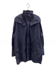 中古・古着通販】Barbour (バブアー) ステンカラーコート ネイビー