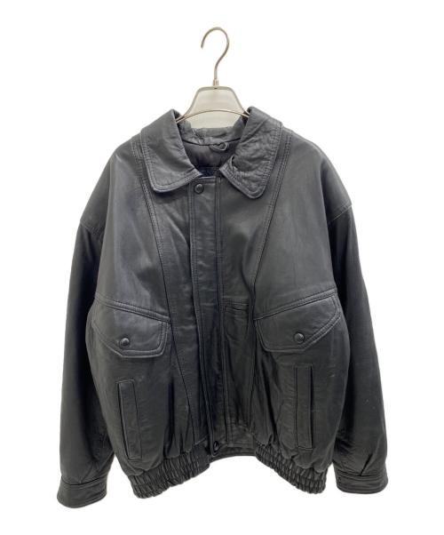 Red leather（レッドレザー）Red leather (レッドレザー) レザージャケット ブラック サイズ:Sの古着・服飾アイテム