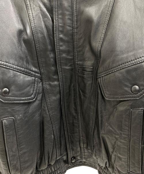 Red leather（レッドレザー）Red leather (レッドレザー) レザージャケット ブラック サイズ:Sの古着・服飾アイテム