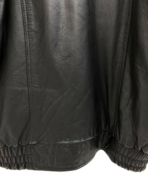 Red leather（レッドレザー）Red leather (レッドレザー) レザージャケット ブラック サイズ:Sの古着・服飾アイテム