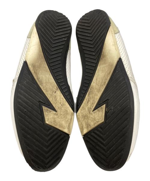 Salvatore Ferragamo（サルヴァトーレ フェラガモ）Salvatore Ferragamo (サルヴァトーレ フェラガモ) ローカットスニーカー ホワイト サイズ:24.5の古着・服飾アイテム