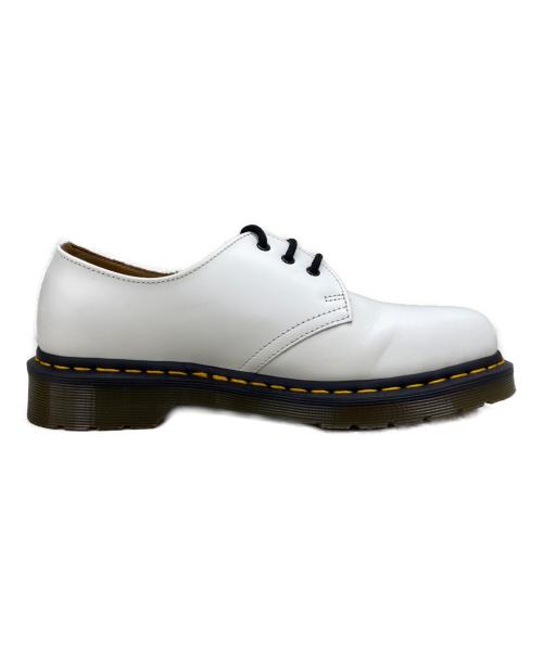 Dr.Martens（ドクターマーチン）Dr.Martens (ドクターマーチン) 3ホールシューズ ホワイト サイズ:25cmの古着・服飾アイテム