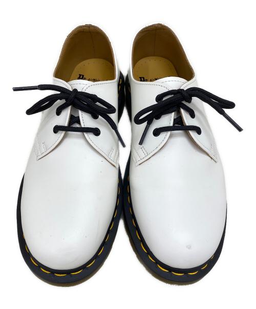Dr.Martens（ドクターマーチン）Dr.Martens (ドクターマーチン) 3ホールシューズ ホワイト サイズ:25cmの古着・服飾アイテム