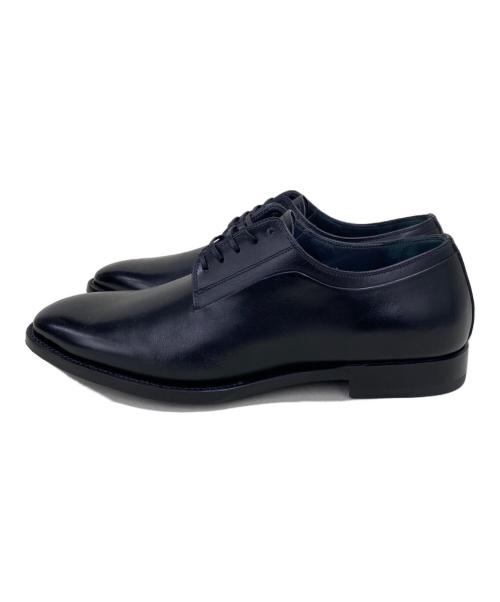 Christian Dior（クリスチャン ディオール）Christian Dior (クリスチャン ディオール) 外羽根プレーントゥシューズ ブラック サイズ:39の古着・服飾アイテム