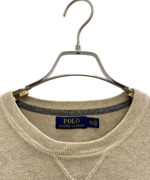 POLO RALPH LAUREN（ポロ・ラルフローレン）POLO RALPH LAUREN (ポロ・ラルフローレン) 厚手ニット ベージュ サイズ:XXLの古着・服飾アイテム