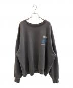 AMIRIアミリ）の古着「AVENUE MONTAIGNE SWEAT P/O」｜グレー