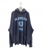 BALENCIAGAバレンシアガ）の古着「Oversized College hoodie」｜グレー