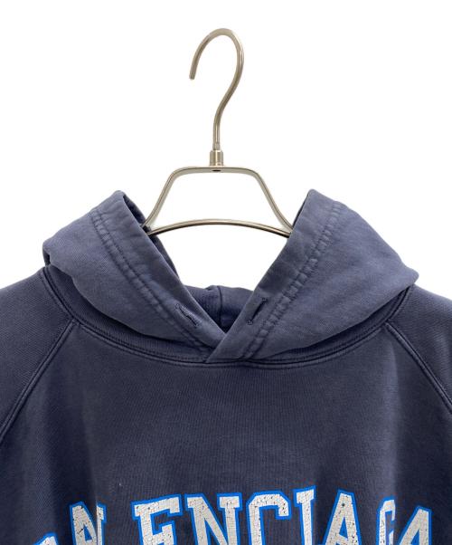 BALENCIAGA（バレンシアガ）BALENCIAGA (バレンシアガ) Oversized College hoodie グレー サイズ:2の古着・服飾アイテム