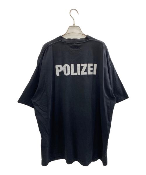 VETEMENTS（ヴェトモン）VETEMENTS (ヴェトモン) 半袖カットソー ブラック サイズ:不明の古着・服飾アイテム